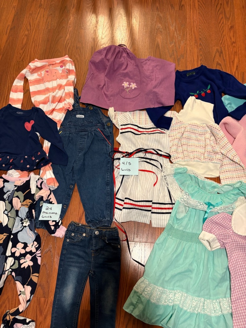3 month to 3T girls clothes
